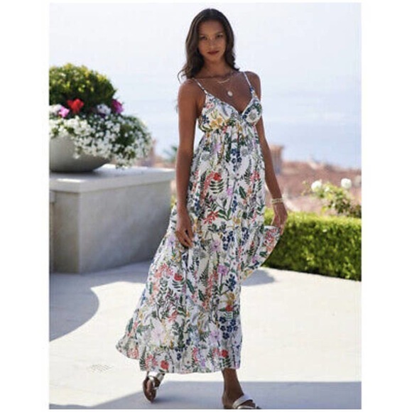 Anthropologie Dresses & Skirts - Anthropologie Ro’s Garden Margeaux FLeur Cotton Silk Dress Small